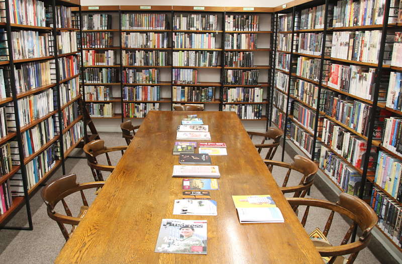 Library Study area at Bradford Mechanics Institute